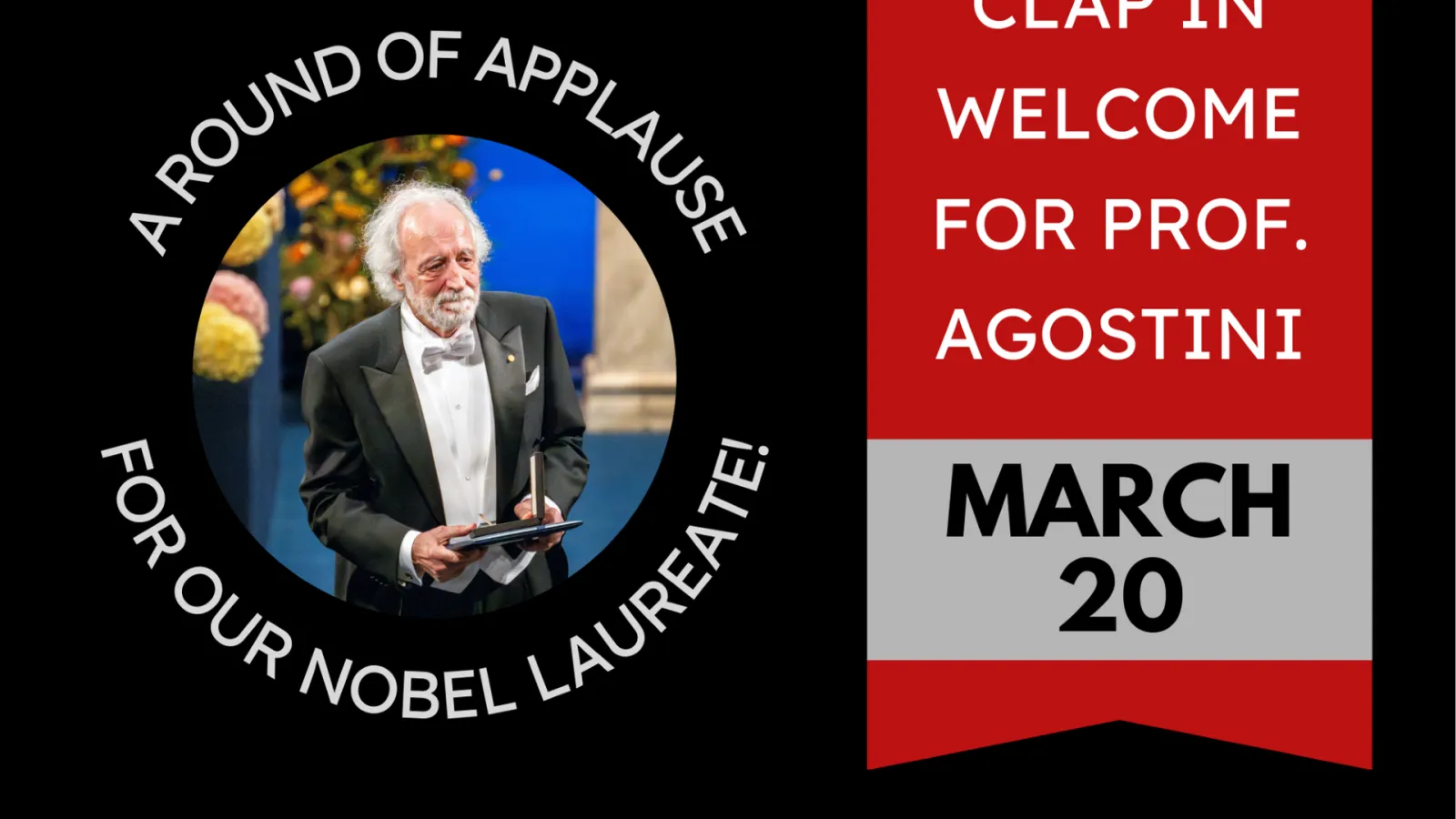 Pierre Agostini Clap In Event 