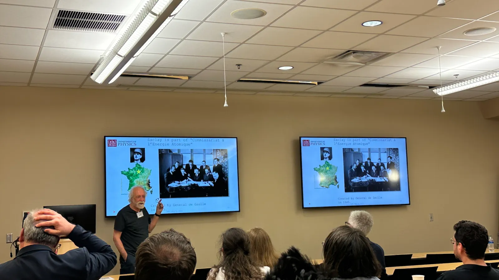 Pierre Giving Talk