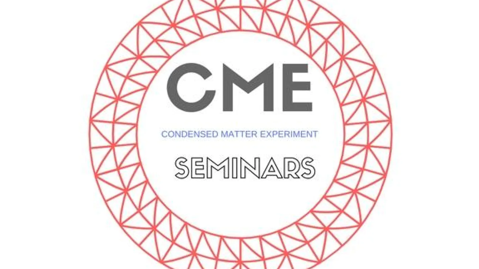 Condensed Matter Experiment Seminar Logo