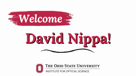 Welcome David Nippa