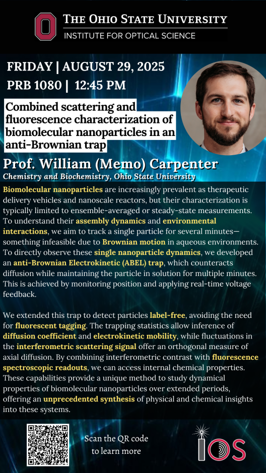 Memo Carpenter Seminar Flyer