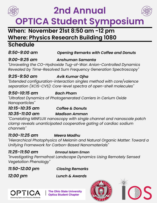 Optica Student Symposia 2025