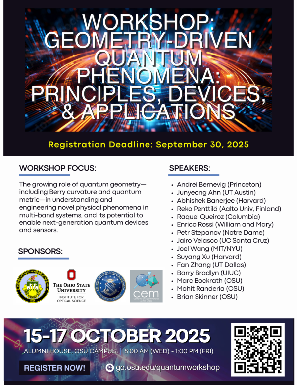 Workshop flyer