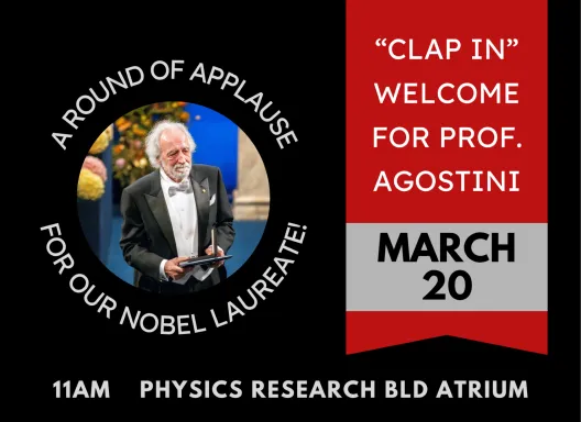 Pierre Agostini Clap In Event 