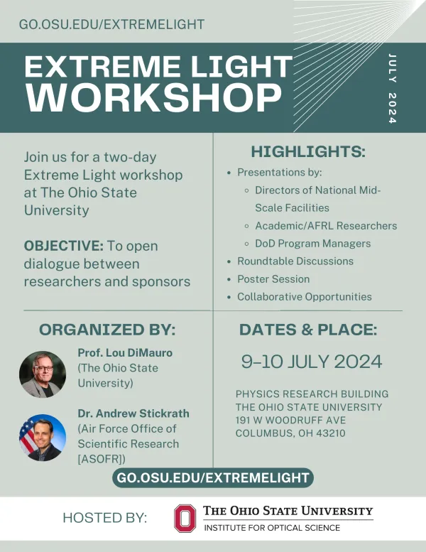Extreme Light Workshop Flyer