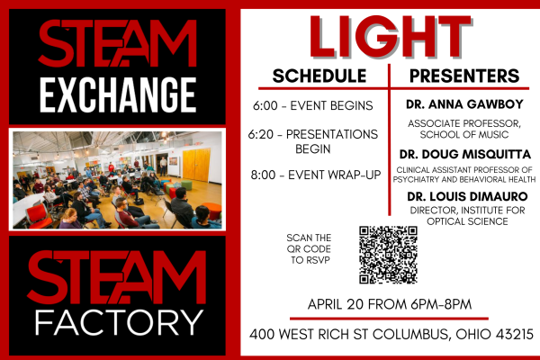 STEAM Exchange Flyer