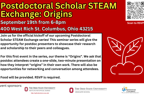 postdoc steam exchange flyer