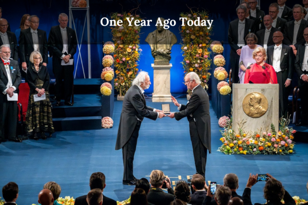 One Year Ago - Nobel Prize
