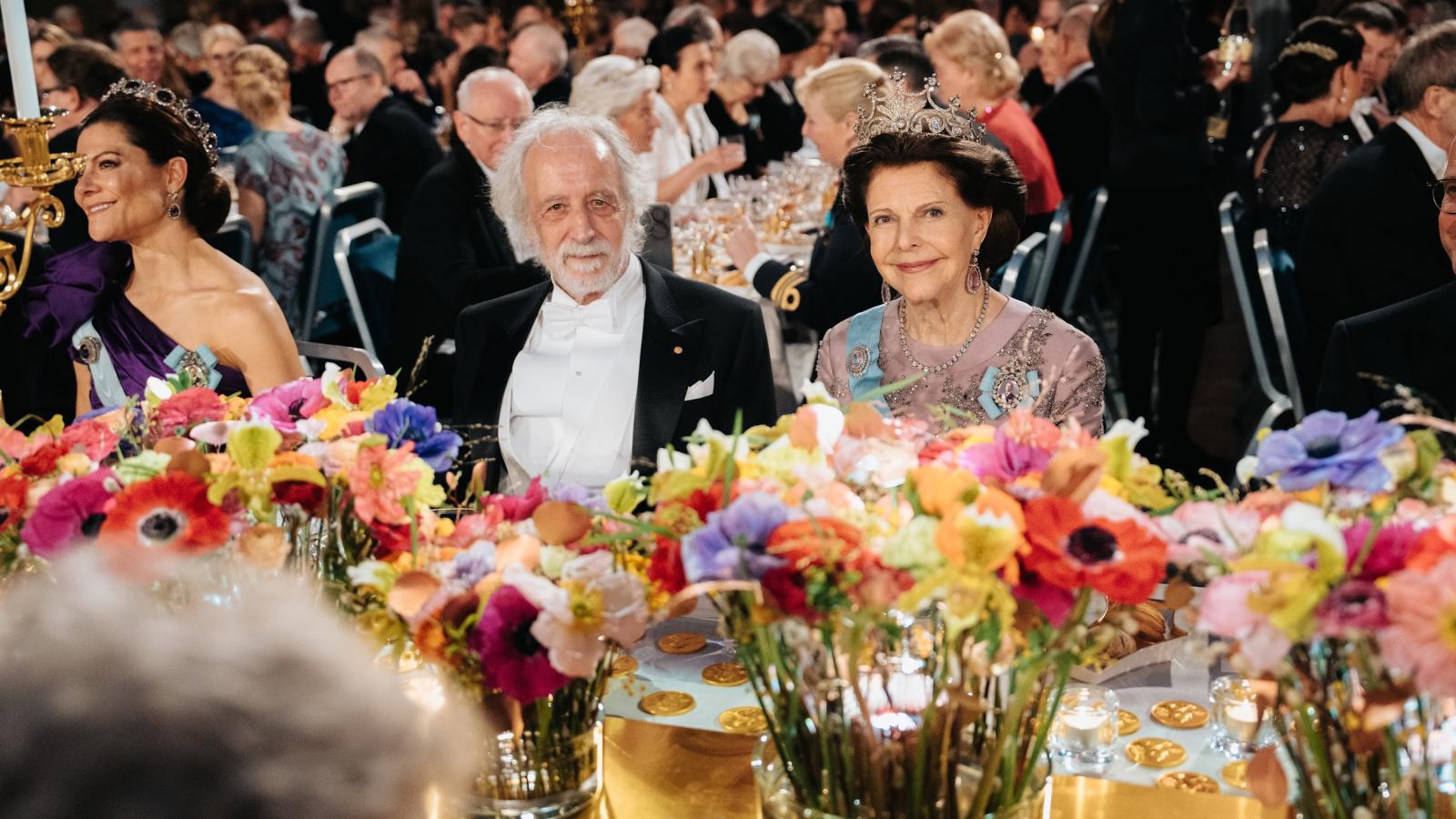 Left: Victoria, Crown Princess of Sweden, Middle: Pierre Agostini, Right: Queen Silvia of Sweden