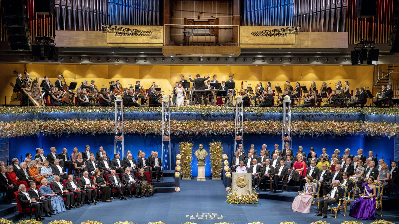 Nobel Prize Award Ceremony Stage